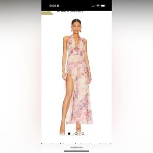 NBD Divya Maxi Dress in Patchwork Multi